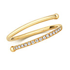 18ct Yellow Gold Diamond Dress Ring 0.1 CT