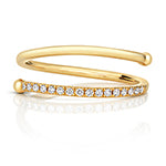 18ct Yellow Gold Diamond Dress Ring 0.1 CT