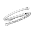 18ct White Gold Diamond Dress Ring 0.1 CT