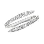 18ct White Gold Diamond Dress Ring 0.24 CT