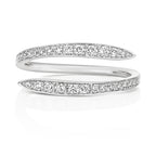 18ct White Gold Diamond Dress Ring 0.24 CT