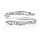 18ct White Gold Diamond Dress Ring 0.24 CT