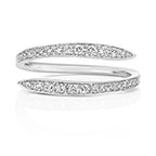18ct White Gold Diamond Dress Ring 0.24 CT