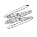 18ct White Gold Diamond Dress Ring 0.38 CT
