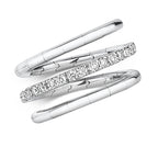 18ct White Gold Diamond Dress Ring 0.38 CT