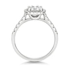 18ct White Gold Diamond Engagement Ring 0.65 CT