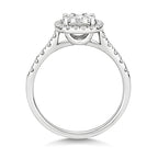18ct White Gold Diamond Engagement Ring 0.65 CT