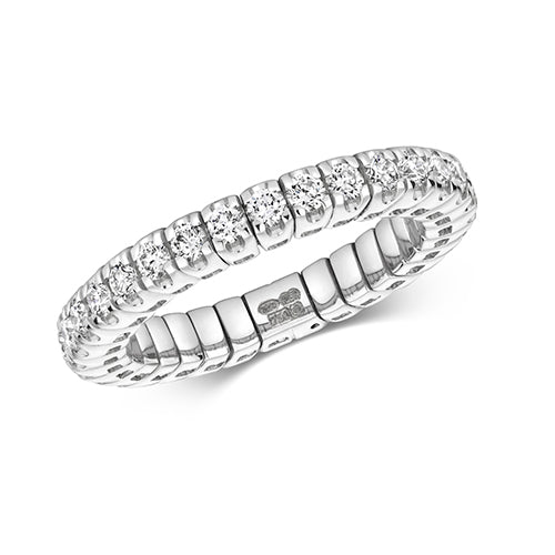 18ct White Gold Diamond Dress Ring 0.91 CT
