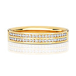18ct Yellow Gold Diamond Wedding Band Ring 0.22 CT