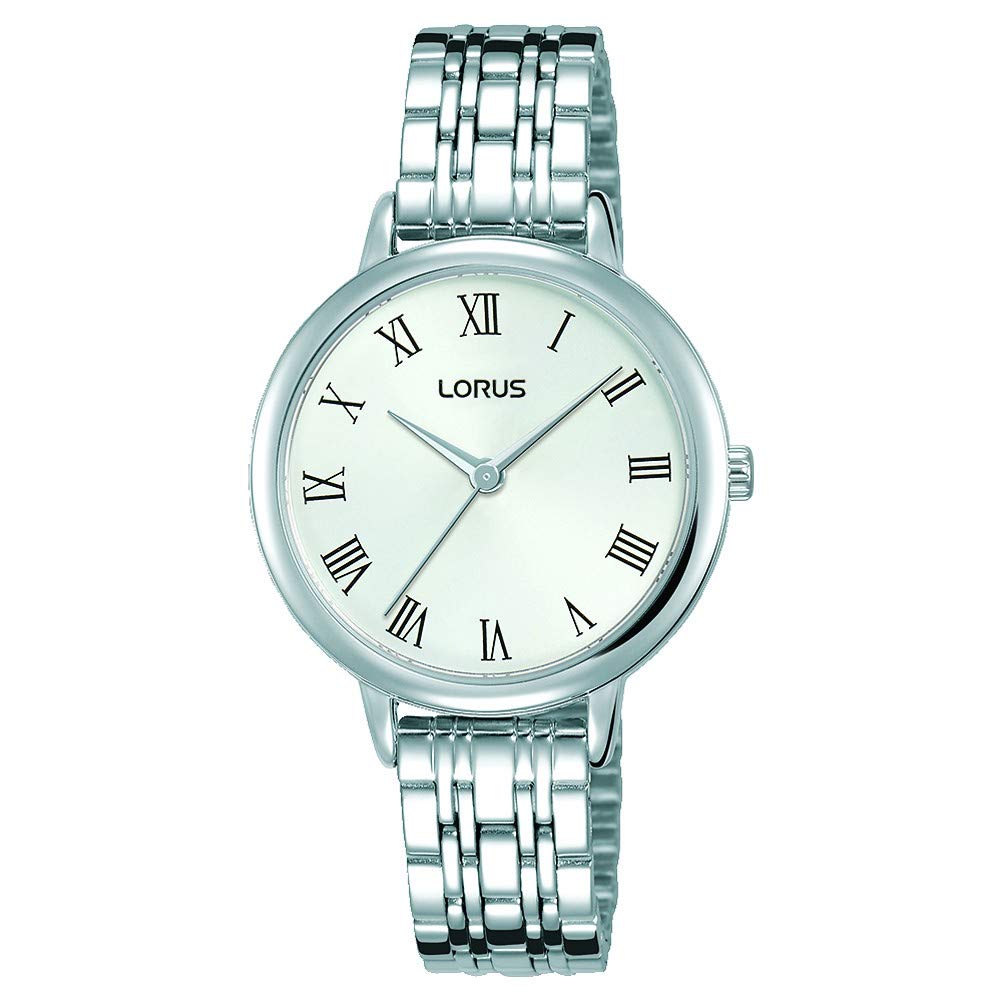 Lorus Ladies Watch with Silver Dial & Silver Bracelet RG201QX9