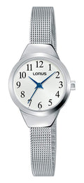 Lorus Womens Analogue Classic Quartz Watch with Silver Milanese Strap RG223PX9