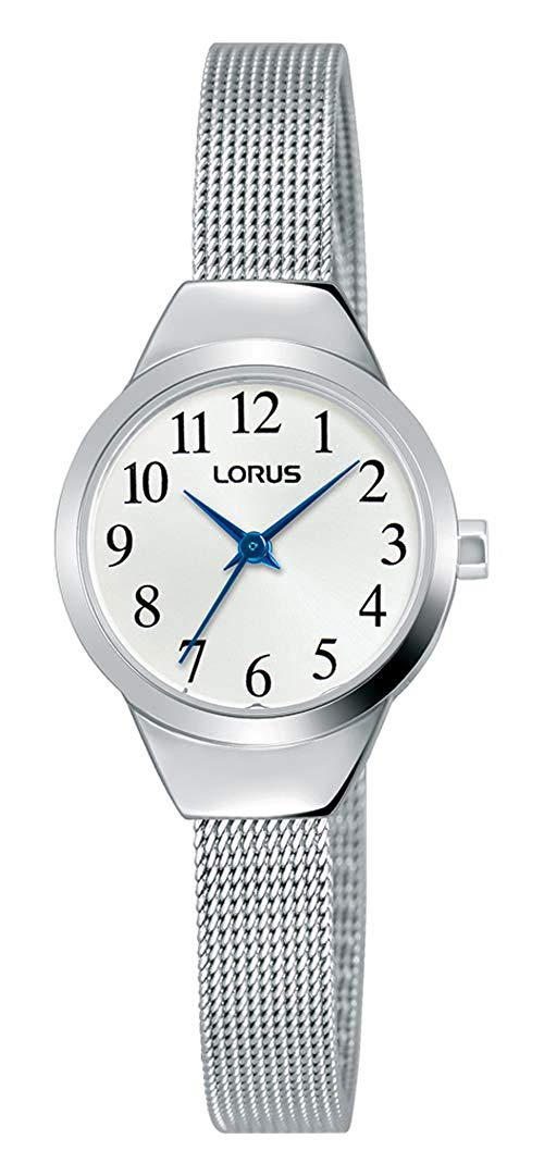 Lorus Womens Analogue Classic Quartz Watch with Silver Milanese Strap RG223PX9