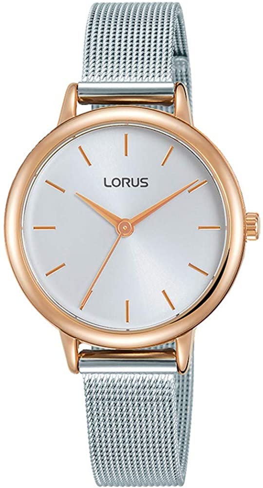 Lorus Ladies Watch with Silver Milanese Strap RG224PX9
