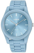 Lorus Ladies Watch with Blue Dial and Blue Silicone Strap RG237SX9