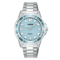 Lorus Ladies Watch with Blue Dial and Silver Bracelet RG251VX9