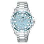 Lorus Ladies Watch with Blue Dial and Silver Bracelet RG251VX9