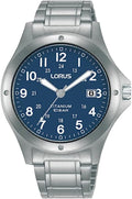 Lorus Men's Watch with Blue Dial and Titanium Bracelet RG889CX9
