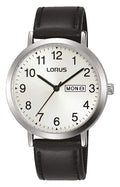 Lorus Classic Gents Watch with Black Leather Strap RH339AX9