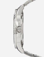 Lorus Mens Watch with Orange Dial and Silver Stainless Steel Strap RH361AX9
