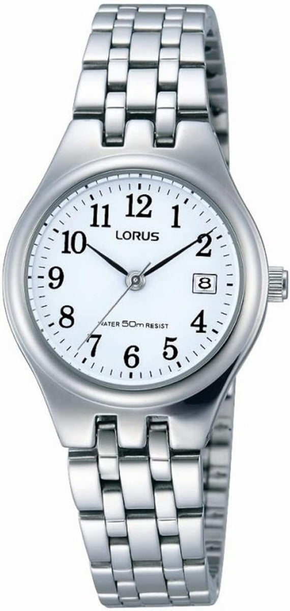 Lorus Ladies Easy Read White Dial Watch RH791AX9