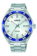 Lorus Mens Watch with Silver Dial and Stainless Steel Strap RH939NX9