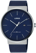 Lorus Mens Watch with Blue Dial and Blue Strap RH985KX9