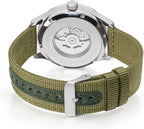 Lorus Men Automatic Watch with Green Dial and Green Nylon Strap RL413BX9