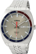 Lorus Mens Automatic Watch with Grey Dial and Silver Bracelet RL447BX9