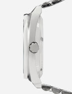 Lorus Mens Automatic Watch with Grey Dial and Silver Bracelet RL447BX9