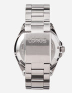 Lorus Men's Automatic Watch with Black Dial and Silver Bracelet RL481AX9