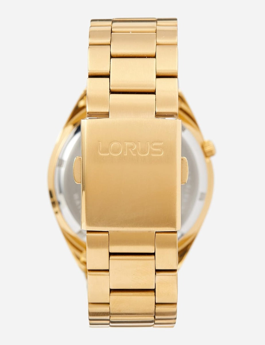 Lorus Mens Automatic Watch with Gold Dial RL498AX9