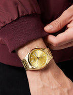 Lorus Mens Automatic Watch with Gold Dial RL498AX9