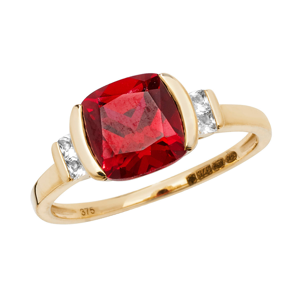 9ct White Gold Sapphire Dress Ring  CT RN1200R