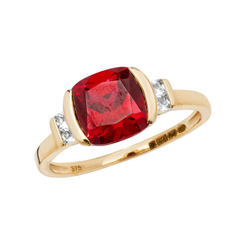 9ct White Gold Sapphire Dress Ring  CT RN1200R