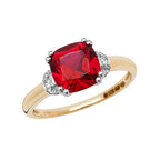 9ct White Gold Sapphire Dress Ring  CT RN1201R
