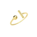9ct Yellow Gold Dress Ring
