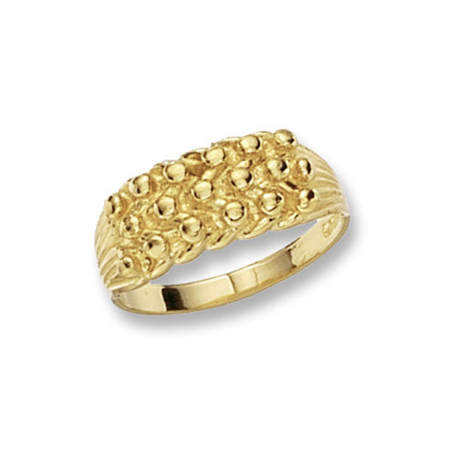 9ct Yellow Gold Keeper Ring