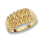 9ct Yellow Gold Keeper Ring