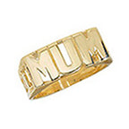 9ct Yellow Gold Mum Ring