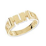 9ct Yellow Gold Mum Ring