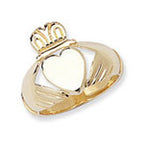 9ct Yellow Gold Claddagh Ring