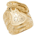 9ct Yellow Gold Saddle Ring