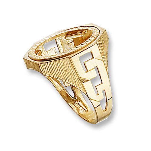9ct Yellow Gold Coin Ring