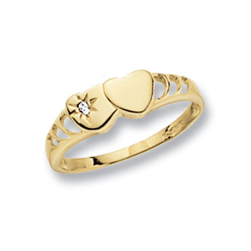 9ct Yellow Gold Signet Ring RN495