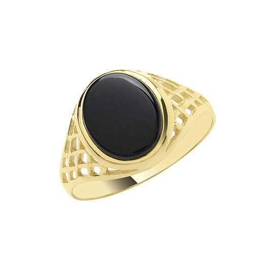 9ct Yellow Gold Signet Ring