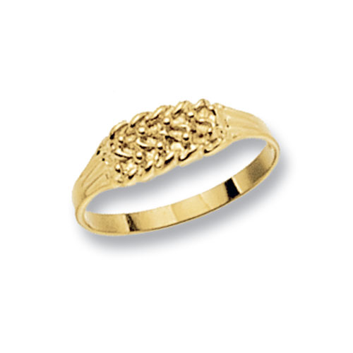 9ct Yellow Gold Keeper Ring
