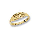 9ct Yellow Gold Keeper Ring