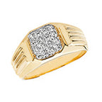 9ct Yellow Gold Signet Ring