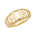 9ct Yellow Gold Mum Ring
