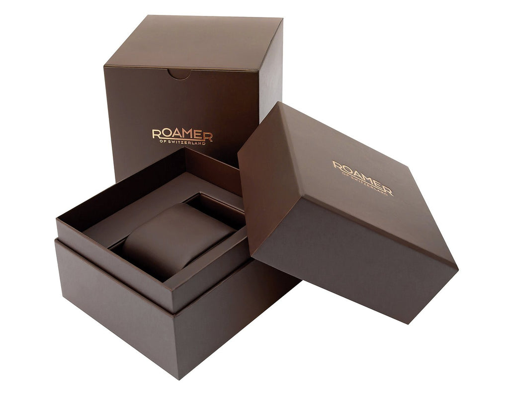 Roamer Seehof Ladies Watch with Silver Dial and Two Tone Bracelet 509847 49 10 20